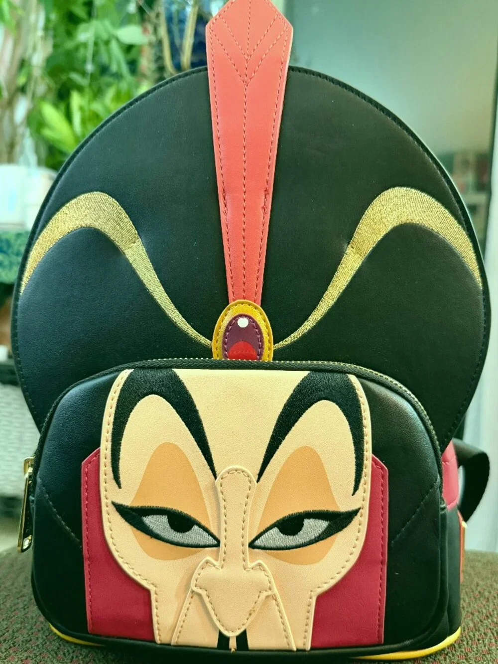 Loungefly Disney Aladdin Jafar Cosplay Backpack + Wallet SET NWT
